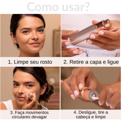 Depilador Facial - Toque Final II