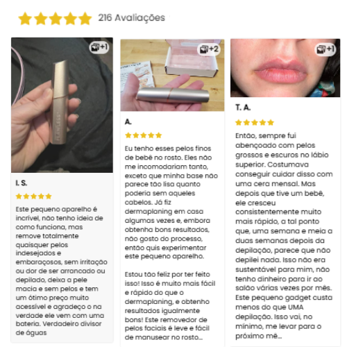 Depilador Facial - Toque Final II