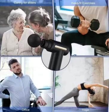 Super massageador portátil para ruptura da dor muscular