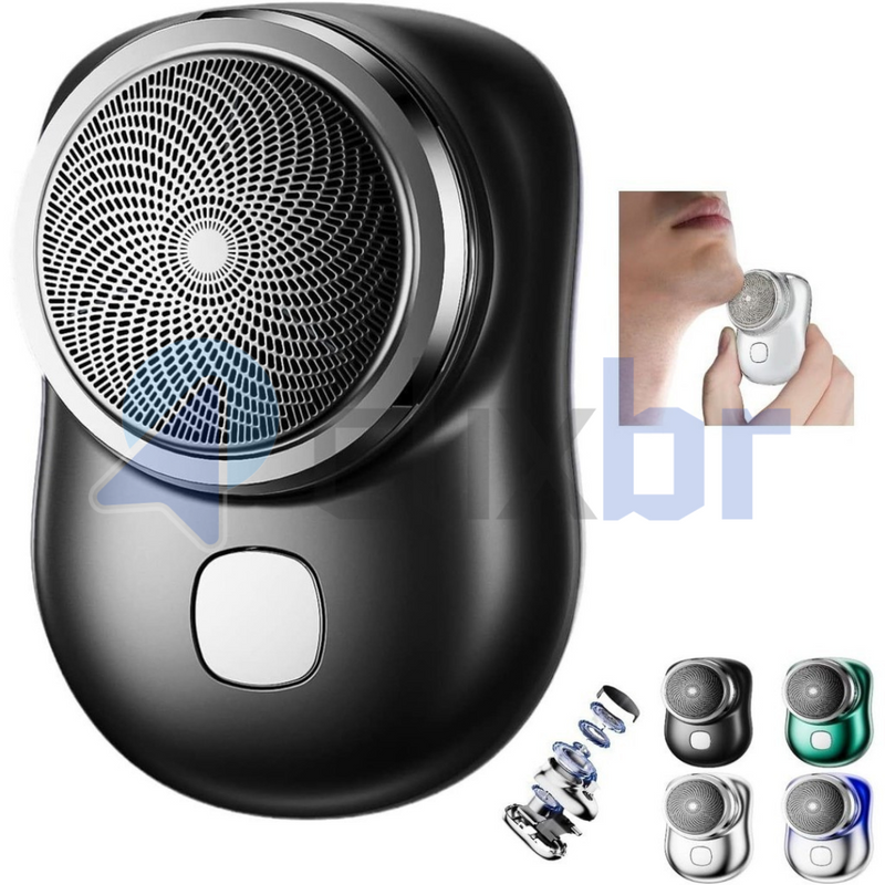 FlashTrim – Mini Barbeador Portátil Elétrico Recarregável
